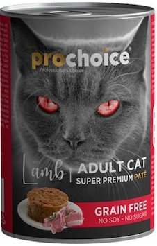 Prochoice Kuzulu Pate Konserve Yetişkin Kedi Maması 12 x 400 G Prochoice Kuzulu Pate Konserve Yetişkin Kedi Maması 12 x 400 G