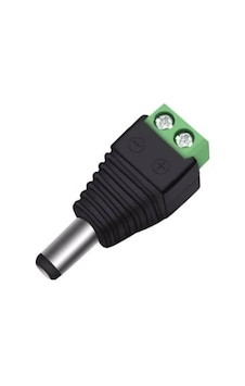 Dc Power Jak - Erkek Giriş Klemens 5.5x2.1mm Dc Power Jak - Erkek Giriş Klemens 5.5x2.1mm