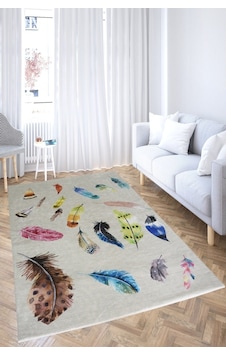 Nur Home Nrh-75 Süngerli Halı Örtüsü Açelya Çok Renkli