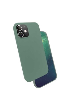 Apple Uyumlu iPhone 12 Uyumlu Zore Silk Silikon-koyu Yeşil Koyu Yeşil - Apple Uyumlu iPhone 12 Uyumlu Zore Silk Silikon-koyu Yeşil Koyu Yeşil -