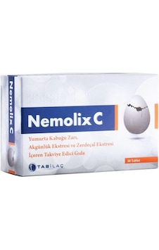 Tab Nemolix C 30  Tablet Takviye Edici