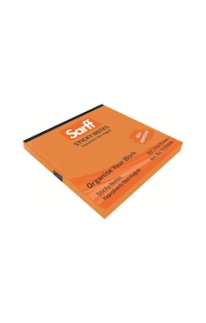 Sarff 75 x 75 MM Fosforlu Turuncu Not Kağıdı 80 yp Sarff 75 x 75 MM Fosforlu Turuncu Not Kağıdı 80 yp