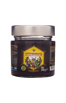 Balpınarı Apitherbal Mix Plus Arı Ürünleri Ve Bitkisel Ultra Macunu 250 G Balpınarı Apitherbal Mix Plus Arı Ürünleri Ve Bitkisel Ultra Macunu 250 G