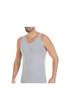 Yıldız 6'li Paket Erkek Modal Askılı Atlet 2 Çift Bambu Çorap Hediyeli Gri Yıldız 6'li Paket Erkek Modal Askılı Atlet 2 Çift Bambu Çorap Hediyeli Gri