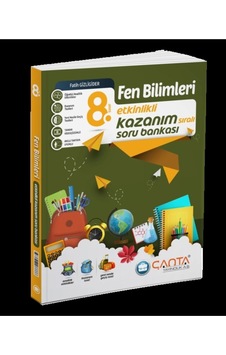 Çanta Yayınları 8. Sınıf Fen Bilimleri Etkinlikli Kazanım Sıralı Soru Bankası