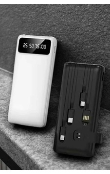 Powerbank 20.000 Mah Lcd Ekran Usb Lightning Type-c Uyumlu İos Ve Android Renk Renk Powerbank 20.000 Mah Lcd Ekran Usb Lightning Type-c Uyumlu İos Ve Android Renk Renk