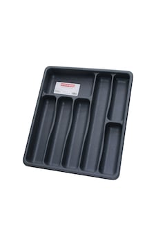 Gri - 7 Bölmeli Çekmece İçi Kaşıklık 4887 Renkli Gri - 7 Bölmeli Çekmece İçi Kaşıklık 4887 Renkli