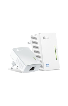 Tp-link Tl-wpa4220kit 300 Mbps Av600 Wifi Powerline Extender Starter Kit