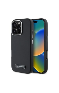 Apple Uyumlu iPhone 16 Pro Max Kılıf Karl Lagerfeld Lisans Magsafe Özellik Metal Kamera Ve Buton Tasarım Pu Deri Apple Uyumlu iPhone 16 Pro Max Kılıf Karl Lagerfeld Lisans Magsafe Özellik Metal Kamera Ve Buton Tasarım Pu Deri