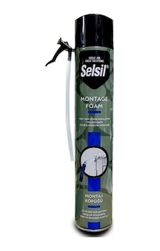 Selsil Çok Amaçlı Poliüretan Esaslı Montaj Köpüğü 750 Ml 600gr Selsil Çok Amaçlı Poliüretan Esaslı Montaj Köpüğü 750 Ml 600gr