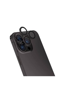 Apple Uyumlu iPhone 16 Pro Max Zore Cl-15 Parmak İzi Bırakmayan Anti-reflective Kamera Lens Koruyucu-siyah Apple Uyumlu iPhone 16 Pro Max Zore Cl-15 Parmak İzi Bırakmayan Anti-reflective Kamera Lens Koruyucu-siyah