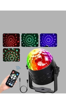 Uzaktan - 24 - Kumandalı Rgb Disko - Glblseme - Projektör Işığı Uzaktan - 24 - Kumandalı Rgb Disko - Glblseme - Projektör Işığı