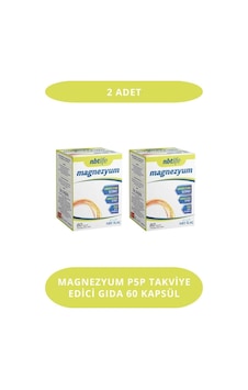 Magnezyum P5p Takviye Edici Gıda 60 Kapsül 2 Adet 1 Magnezyum P5p Takviye Edici Gıda 60 Kapsül 2 Adet 1