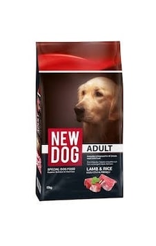 New Dog Kuzu Etli 15 Kg Yetişkin Köpek Maması