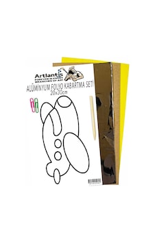 Alüminyum Folyo Kabartma Seti 20x30 Cm Deney Malzemesi 1 Paket Aliminyum Folyo Seti Kabartma Kahverengi Alüminyum Folyo Kabartma Seti 20x30 Cm Deney Malzemesi 1 Paket Aliminyum Folyo Seti Kabartma Kahverengi