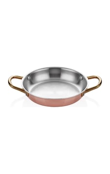 Multi-metal Bakır Yumurta Sahanı 18 Cm Gümüş Multi-metal Bakır Yumurta Sahanı 18 Cm Gümüş