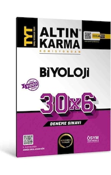 Altın Karma 2024 Tyt Biyoloji 30x6 Deneme Sınavı Altın Karma 2024 Tyt Biyoloji 30x6 Deneme Sınavı