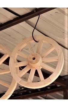 Otantik Ahşap At Arabası Tekeri 50 Cm. Boyasız Diğer Otantik Ahşap At Arabası Tekeri 50 Cm. Boyasız Diğer
