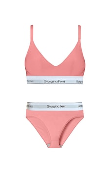 Giorgina Ferri 2 Li Set Kadın Günlük Kullanıma Uygun Spor Sütyen+ Slip Külot Sara Giorgina Ferri 2 Li Set Kadın Günlük Kullanıma Uygun Spor Sütyen+ Slip Külot Sara