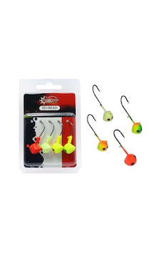 Mutant 6413 Jig Head Moite 4lü Mix Set Tırnaklı Jig Head Mutant 6413 Jig Head Moite 4lü Mix Set Tırnaklı Jig Head