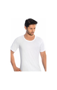 Moon Wear Beyaz Penye Bisiklet Yaka Erkek Fanila-sismen08 Beyaz Moon Wear Beyaz Penye Bisiklet Yaka Erkek Fanila-sismen08 Beyaz