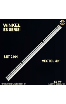 Lcd Led-2464 Takım 3 Lü-49f9500,49ud8200,50ud8200,50u9400,nd50h02