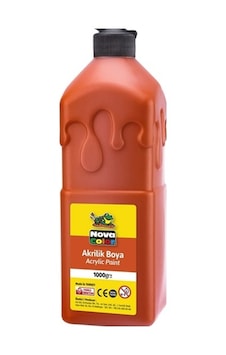 Nova Color Akrilik Boya 1000gr 1 Kilo Turuncu 017 Turuncu Nova Color Akrilik Boya 1000gr 1 Kilo Turuncu 017 Turuncu