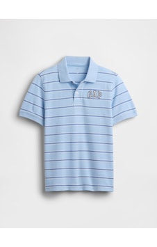 Gap Logo Erkek Çocuk Polo Yaka Tishirt Mavi -2747 Gap Logo Erkek Çocuk Polo Yaka Tishirt Mavi -2747