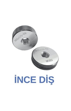 Dişi Vida Mastarı İnce Dış M24x2 6g Dişi Vida Mastarı İnce Dış M24x2 6g