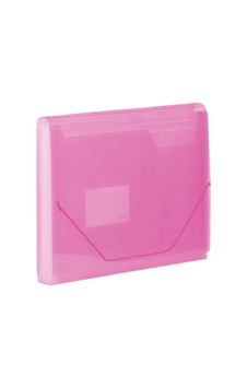 Lexroo Körüklü Dosya 13 Cep Lastikli F4302 Pembe