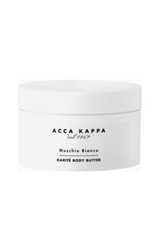 Acca Kappa Muschio Bianco Karitè Besleyici Tereyağı Vücut Kremi 200 Ml Nemlendirici Kremler