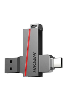 Hiksemi E307c Usb 3.2 Dual 64 Gb Taşınabilir Bellek, Usb Ve Type-c - Gri