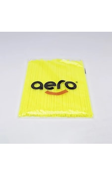 Aero Çuvaldız Plastik Dar Delik Uzun 24 cm 100 Adet Sarı Aero Çuvaldız Plastik Dar Delik Uzun 24 cm 100 Adet Sarı