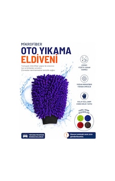 Muggio Mikrofiber Oto Yıkama Eldiveni 18x32 Cm Çizmez, Yüksek Köpük & Su Emici Muggio Mikrofiber Oto Yıkama Eldiveni 18x32 Cm Çizmez, Yüksek Köpük & Su Emici