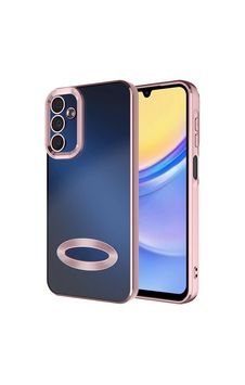 Galaxy A25 Kılıf Kamera Korumalı Logo Gösteren Zore Omega Kapak Rose Gold Galaxy A25 Kılıf Kamera Korumalı Logo Gösteren Zore Omega Kapak Rose Gold