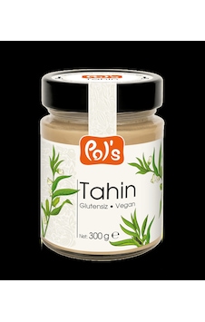 Pol's Saf Susam Tahin 300g - Vegan Ve Glutensiz
