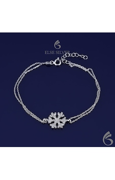 Bymoreelsesilver-Kar Tanesi Gümüş Bileklik