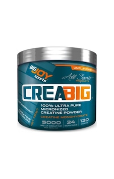 Bigjoy Sports Creabig Kreatin Powder/120 G/Aromasız Bigjoy Sports Creabig Kreatin Powder/120 G/Aromasız