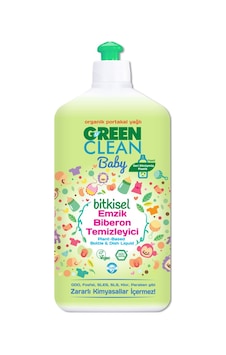 U Green Clean Baby Bitkisel Emzik Biberon Temizleyici 500 ml Çok Renkli