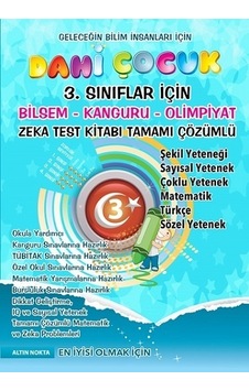 Altın Nokta 3. Sınıf Dahi Çocuk Zeka Kitabı Altın Nokta 3. Sınıf Dahi Çocuk Zeka Kitabı