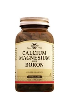 Solgar Calcium Magnesium Plus Boron 100 Tablet Solgar Calcium Magnesium Plus Boron 100 Tablet