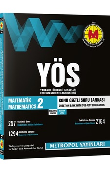 Yös Matematik-2 Konu Özetli Soru Bankası Başlangıç Seviyesi Yös Matematik-2 Konu Özetli Soru Bankası Başlangıç Seviyesi