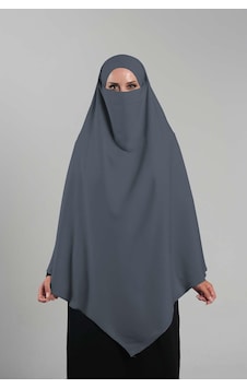 Hürrem Bone Antrasit Pratik Hazır Geçmeli Tesettür Eşarp Krep Bağcıklı Çift Katlı Sufle Hijab 2314 25 Antrasit Hürrem Bone Antrasit Pratik Hazır Geçmeli Tesettür Eşarp Krep Bağcıklı Çift Katlı Sufle Hijab 2314 25 Antrasit