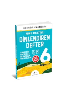 6. Sınıf Dinlendiren Defter/Eker Test Yayınları