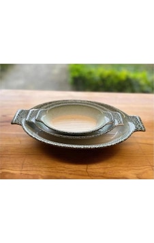 Erbaşlar Erb085 Seramik Oval Fırın Kabı 3 Lü Erbaşlar Erb085 Seramik Oval Fırın Kabı 3 Lü