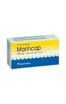 Marıncap Omega 3 Balık Yağı 500 MG 60 Kapsül