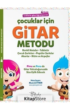 Çocuklar için Gitar Metodu-Renklerle Gitar Öğreniyorum - Musa Çetiner - Beste Yayınları Çocuklar için Gitar Metodu-Renklerle Gitar Öğreniyorum - Musa Çetiner - Beste Yayınları