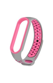 Xiaomi Mi Band 6 Krd-02 Silikon Kordon - Pembe Xiaomi Mi Band 6 Krd-02 Silikon Kordon - Pembe