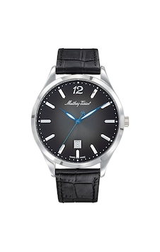 Mathey Tissot Urban Leather H411an Erkek Kol Saati Siyah Mathey Tissot Urban Leather H411an Erkek Kol Saati Siyah