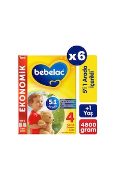 Bebelac 4 Çocuk Devam Sütü 800 G 6 Adet Bebelac 4 Çocuk Devam Sütü 800 G 6 Adet
